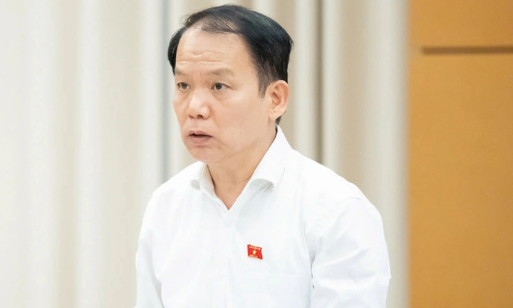 Chủ nhiệm Ủy ban Pháp luật và Tư pháp Hoàng Thanh Tùng.