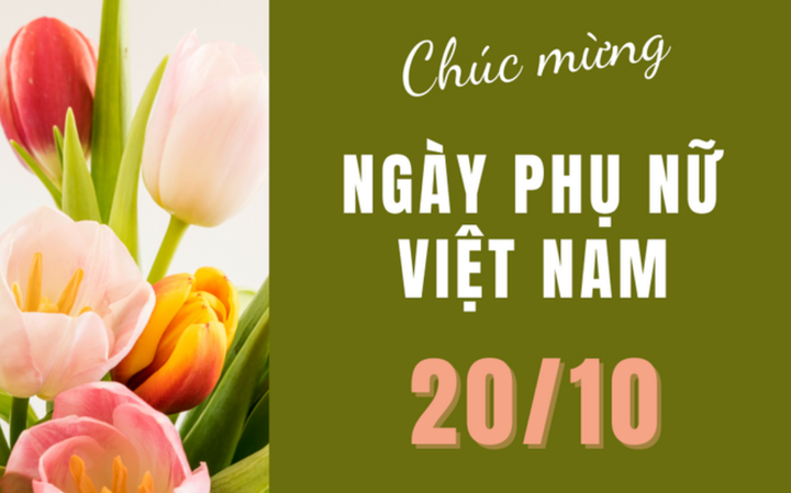 Mẫu thiệp đẹp chúc mừng Ngày Phụ nữ Việt Nam 20/10 - 17