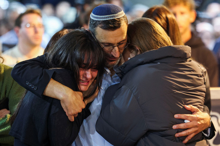 Đám tang một binh sỹ Israel thiệt mạng trong xung đột với Hamas. (Ảnh: Reuters)