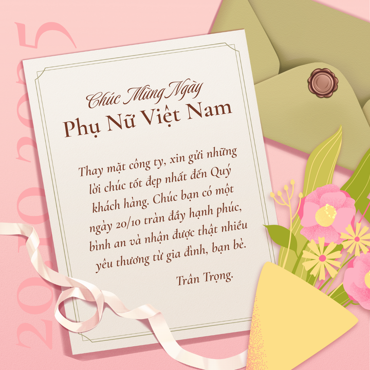 Với khách hàng nữ, lời chúc không chỉ là phép lịch sự mà còn thể hiện sự quan tâm, tri ân và xây dựng thiện cảm thương hiệu.