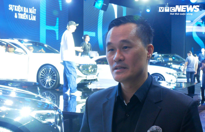 Ông Nguyễn Nguyên Phong, Giám đốc Kinh doanh Mercedes-Benz Việt Nam. (Ảnh: Mạnh Hùng)