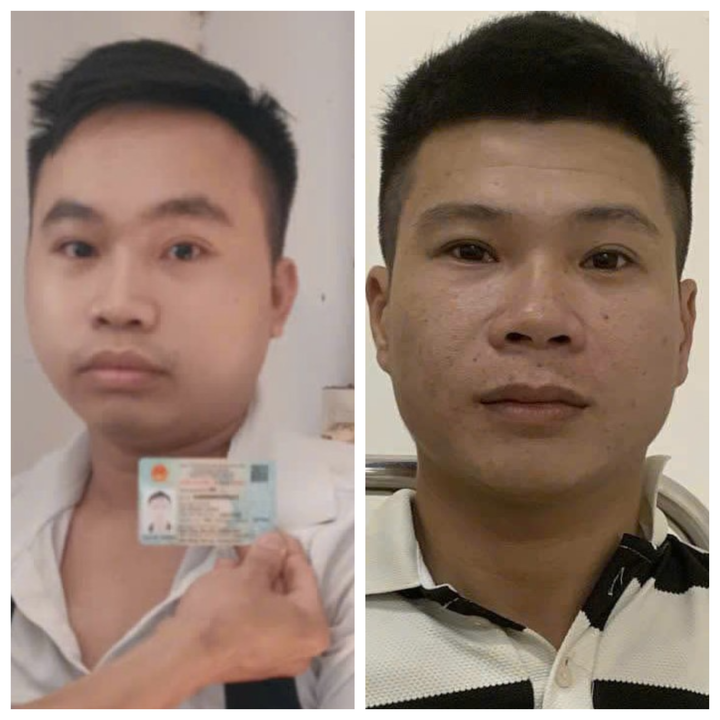 Hai đối tượng bị bắt giữ. (Ảnh: C.A)