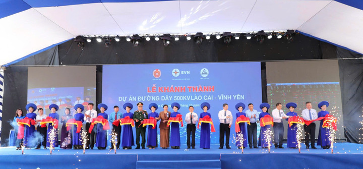 Khánh thành Dự án Đường dây 500 kV Lào Cai - Vĩnh Yên - 1