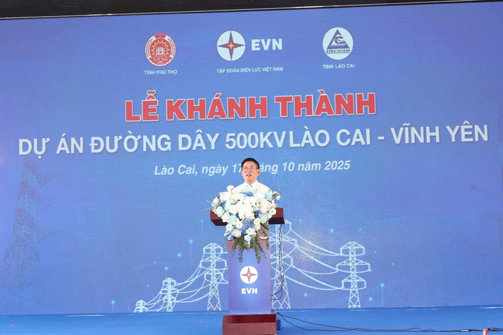 Khánh thành Dự án Đường dây 500 kV Lào Cai - Vĩnh Yên - 2