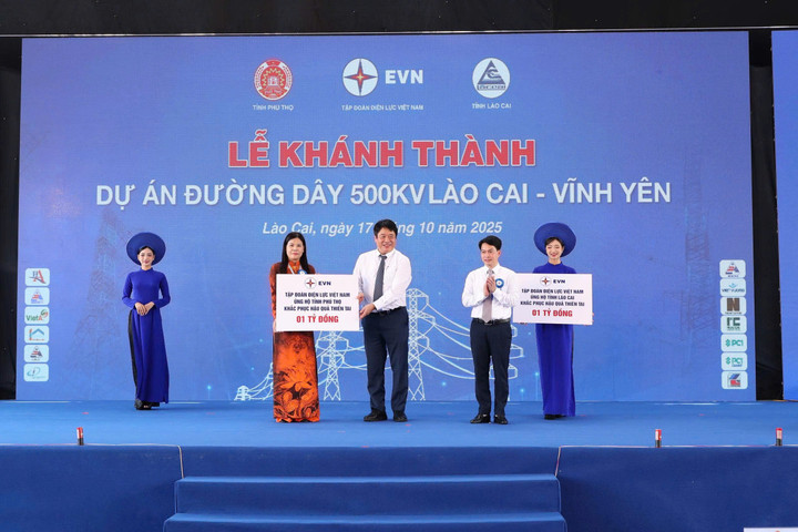 Khánh thành Dự án Đường dây 500 kV Lào Cai - Vĩnh Yên - 4