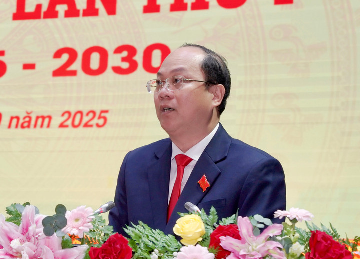 Ông Nguyễn Hồ Hải được Bộ Chính trị, Ban Bí thư chỉ định tiếp tục giữ chức Bí thư Tỉnh ủy nhiệm kỳ 2025 - 2030. (Ảnh: BTC cung cấp)