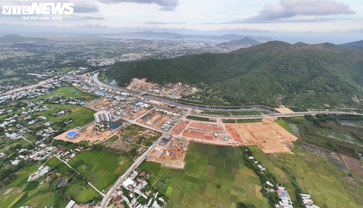 Toàn cảnh Khu đô thị mới Long Vân thuộc phường Quy Nhơn Bắc, Gia Lai.