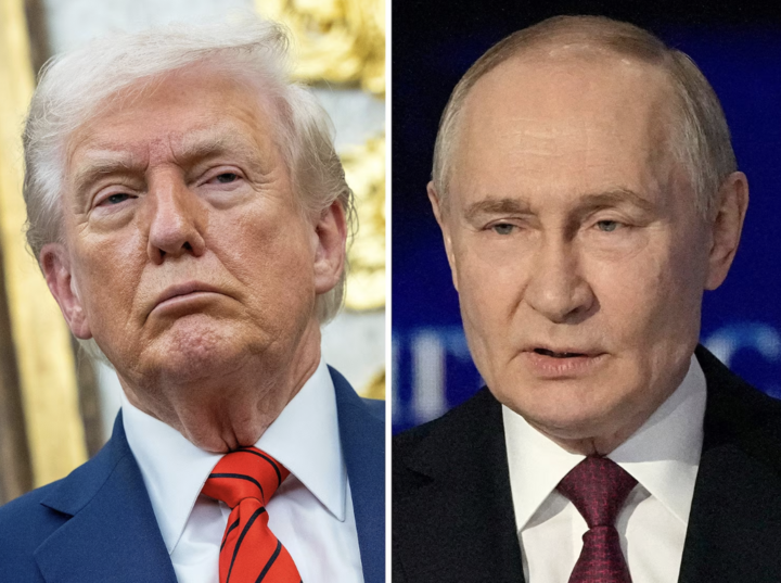 Tổng thống Donald Trump và Tổng thống Nga Vladimir Putin. (Ảnh: Reuters)