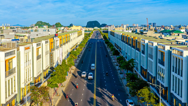 Cora Tower thừa hưởng hạ tầng đồng bộ của tổ hợp khu đô thị Nam Đà nẵng. (Ảnh: Ánh Dương)