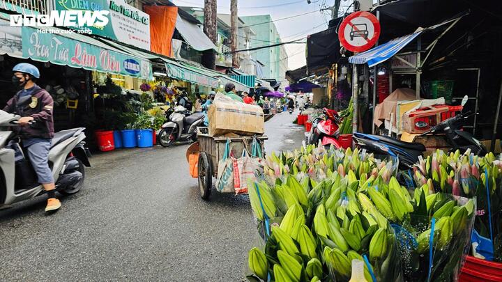 Các tiểu thương cho biết năm nay giá hoa chỉ tăng nhẹ 10 – 15% so với ngày thường, thấp hơn nhiều so với các mùa lễ trước.