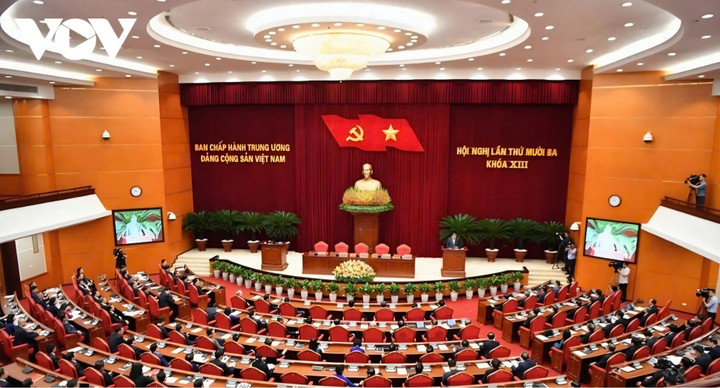 Hội nghị Trung ương 13 khóa XIII bế mạc ngày 8/10.