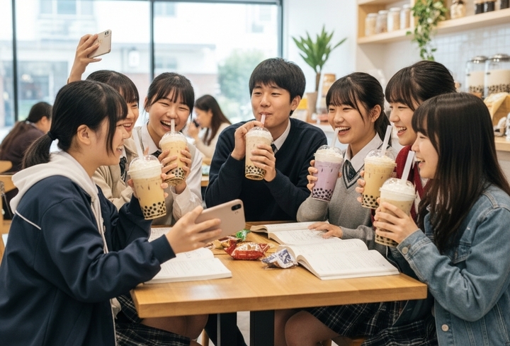 Điều gì xảy ra với cơ thể nếu uống trà sữa thường xuyên Trà sữa - thức uống yêu thích của giới trẻ. (Ảnh minh hoạ)