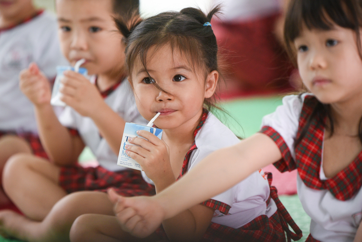 Bà Thái Hương có đóng góp quan trọng cho các hoạt động vì tầm vóc Việt, trong đó bao gồm chương trình Sữa học đường và Dinh dưỡng học đường quốc gia.