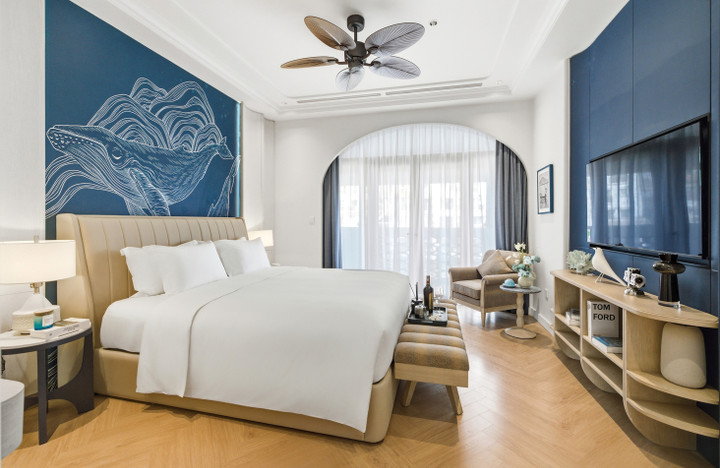 Không gian nội thất được bài trí tinh tế. (Ảnh: Minh Khánh)