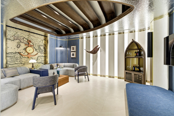 Tầng hầm đa năng nâng tầm trải nghiệm sống. (Ảnh: Minh Khánh)