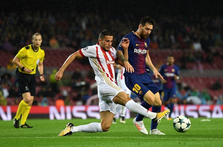 Barcelona chạm trán Olympiacos tại Champions League.