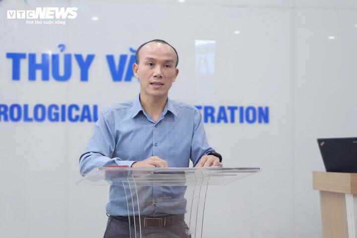 Ông Hoàng Phúc Lâm, Phó Giám đốc Trung tâm Dự báo khí tượng thủy văn quốc gia.
