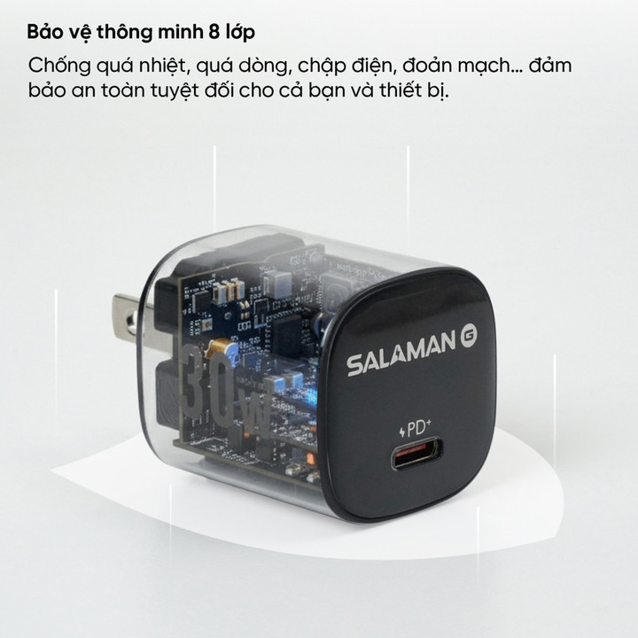 Next Gen GS 30W - ứng dụng công nghệ bán dẫn GaN trong thế hệ sạc mới - 3