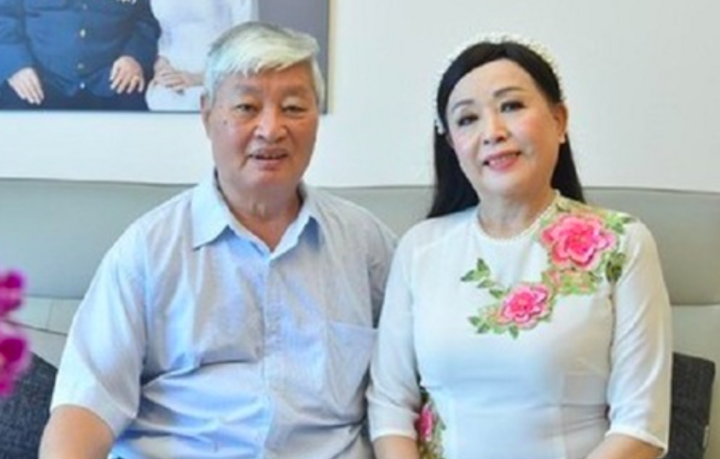 NSND Thu Hiền và ông xã là Anh hùng Lực lượng vũ trang nhân dân Vũ Ngọc Đỉnh.