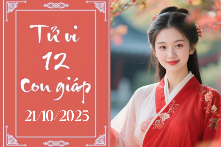 Tử vi 12 con giáp hôm nay ngày 21/10/2025: Sửu thận trọng, Thìn tránh kiêu ngạo