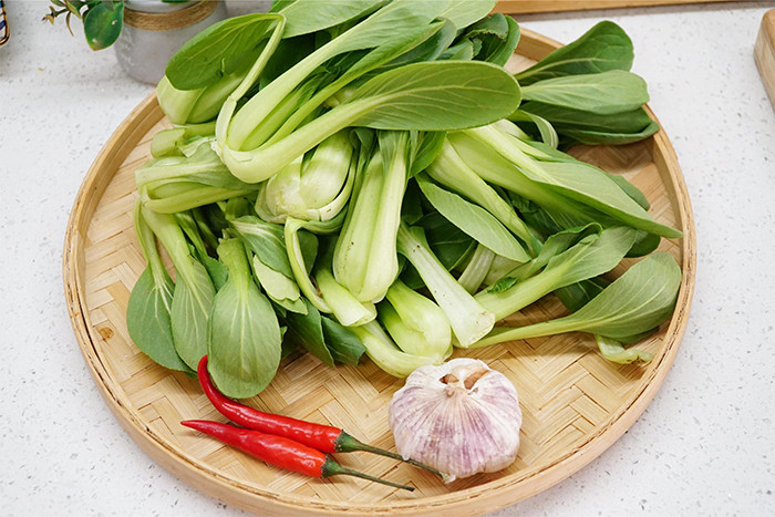 Cải chip là loại rau giàu canxi đặc biệt. (Ảnh: Sohu)