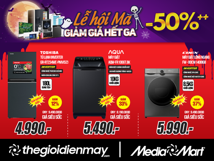 Giảm sâu 50% mùa Halloween: MediaMart triển khai chương trình khuyến mại lớn - 3