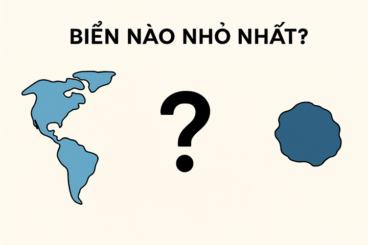 Назовите самое маленькое море в мире.