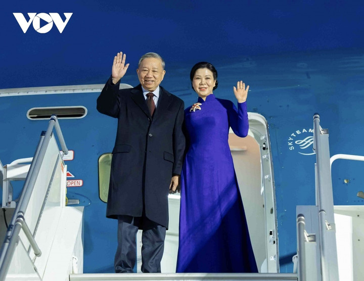 Tổng Bí thư Tô Lâm tới Helsinki bắt đầu các hoạt động thăm chính thức Phần Lan