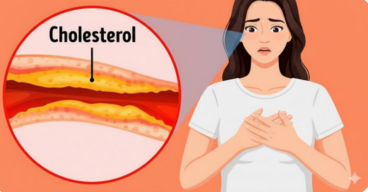 Mỡ máu cao là tình trạng rối loạn chuyển hóa chất béo trong cơ thể (Ảnh: AI)