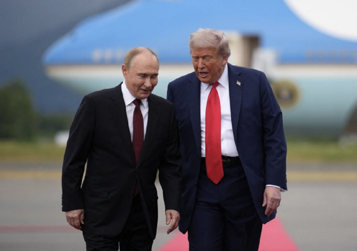 Tổng thống Nga Vladimir Putin và Tổng thống Mỹ Donald Trump. (Ảnh: Getty)