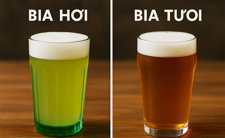 Bia hơi và bia tươi khác nhau thế nào?