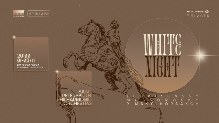 White Night là trải nghiệm độc bản mang đẳng cấp Hoàng gia, dành riêng cho hội viên Techcombank Private.