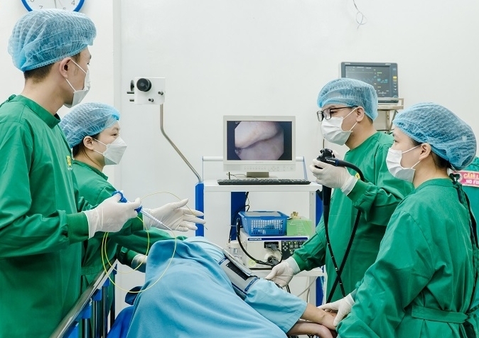 Nội soi tiêu hóa giúp phát hiện chính xác các bất thường, trong đó có các polyp, khối u.