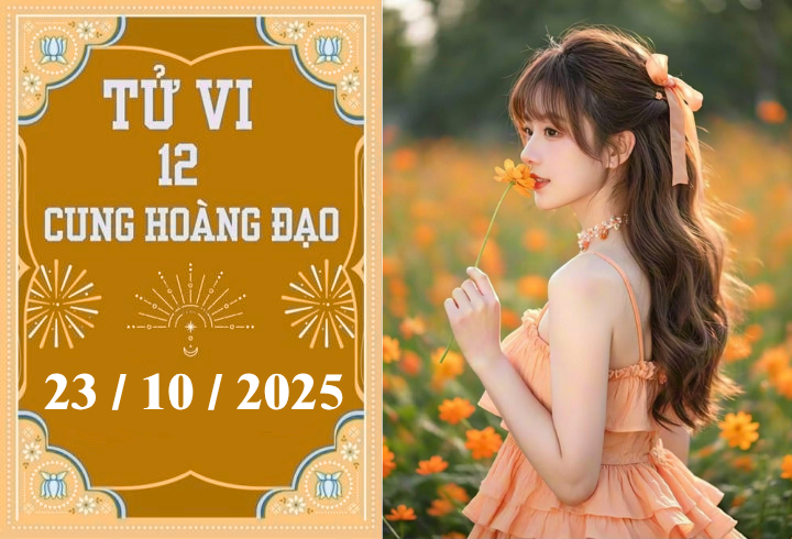 Tử vi 12 cung hoàng đạo ngày 23/10: Nhân Mã muộn phiền, Bảo Bình gặp thử thách