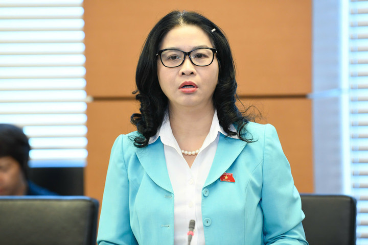 GS.TS Nguyễn Thị Lan, Giám đốc Học viện Nông nghiệp Việt Nam góp ý hoàn thiện dự thảo Luật Giáo dục Đại học (sửa đổi).