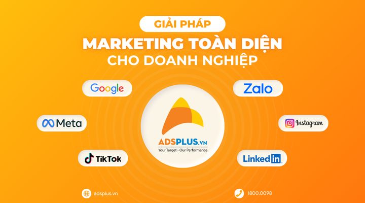 Giải pháp Marketing toàn diện cho doanh nghiệp từ Adsplus.