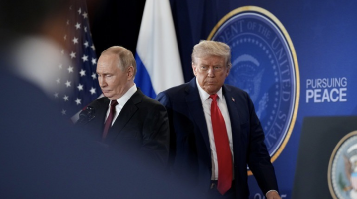 Tổng thống Nga Vladimir Putin và Tổng thống Mỹ Donald Trump. (Ảnh: Getty)