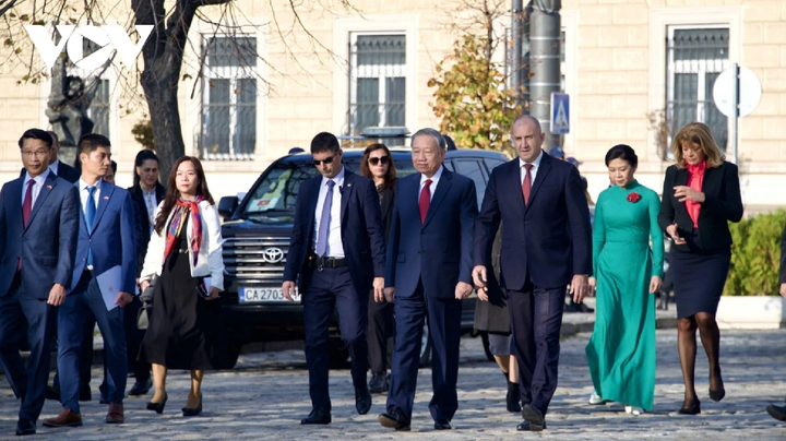 Lễ đón trọng thể Tổng Bí thư Tô Lâm và Phu nhân thăm chính thức Bulgaria - 1