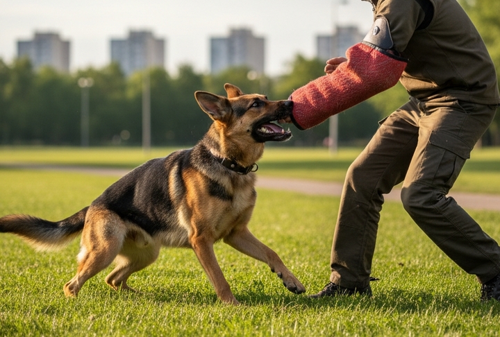 Người phụ nữ bị chó Becgie 30kg cắn rách tay