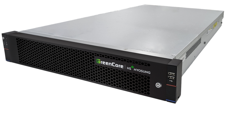 שרת GreenCore שפותח על ידי Hyosung Information Systems - פתרון מחשוב ירוק וחסכוני באנרגיה, הוצג בפורום הדיגיטלי של וייטנאם-קוריאה 2025.