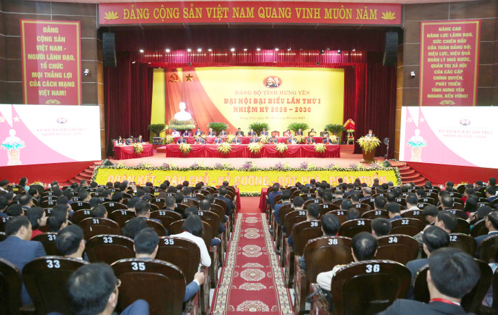 Đại hội đại biểu Đảng bộ tỉnh Hưng Yên lần thứ I, nhiệm kỳ 2025 – 2030, xác định mục tiêu của địa phương trong thời kỳ mới là đột phá phát triển KHCN, đổi mới sáng tạo, chuyển đổi số...