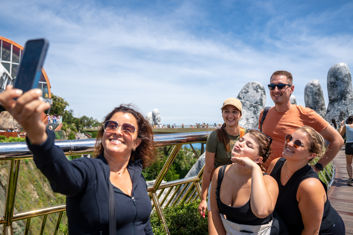 Tourists everywhere love to check-in when coming to the