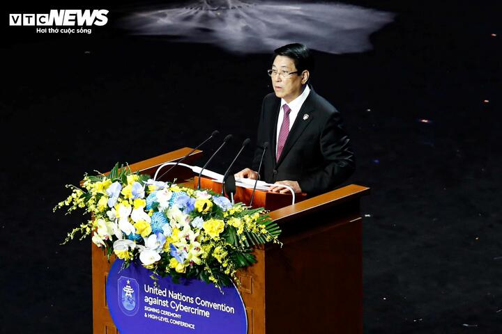 President Luong Cuong talar. (Foto: Minh Duc)