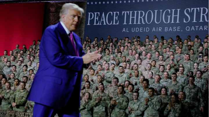 Tổng thống Trump nói người tặng 130 triệu USD không muốn lộ danh tính hay được ghi nhận công khai. (Ảnh: Reuters)