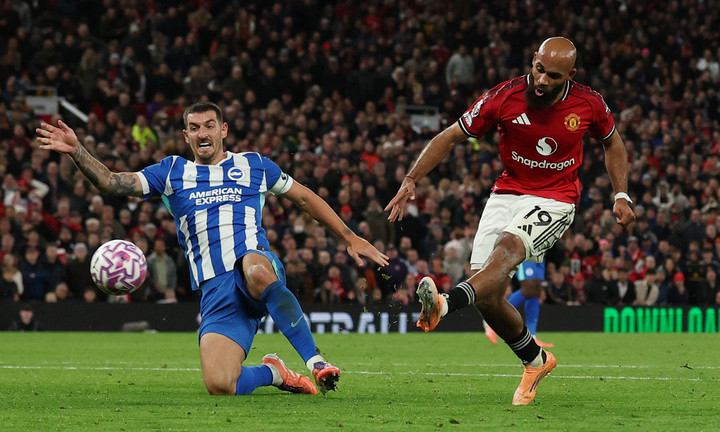 Mbeumo ấn định chiến thắng cho Man Utd. (Ảnh: Reuters)