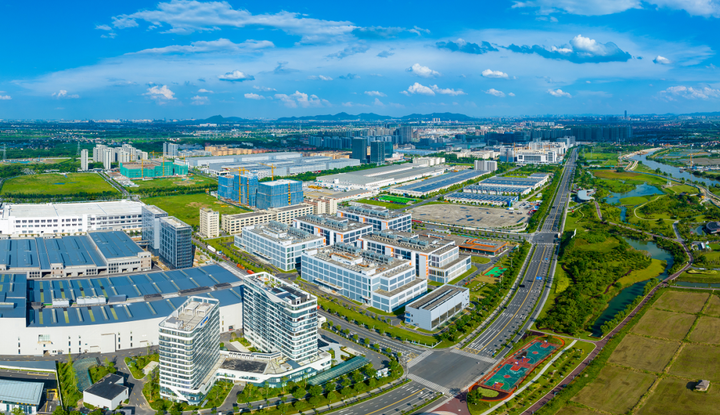 Một khu công nghiệp xanh tại Trung Quốc. (Nguồn: Green Partnership of Industrial Parks, Trung Quốc)