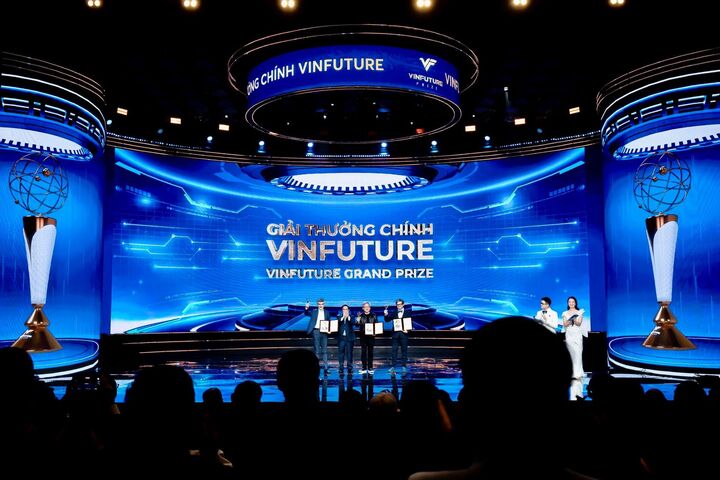 Giải thưởng VinFuture: Vinh danh những công trình xứng đáng có tác động tích cực đến cuộc sống hàng triệu người. (Ảnh: VFP)
