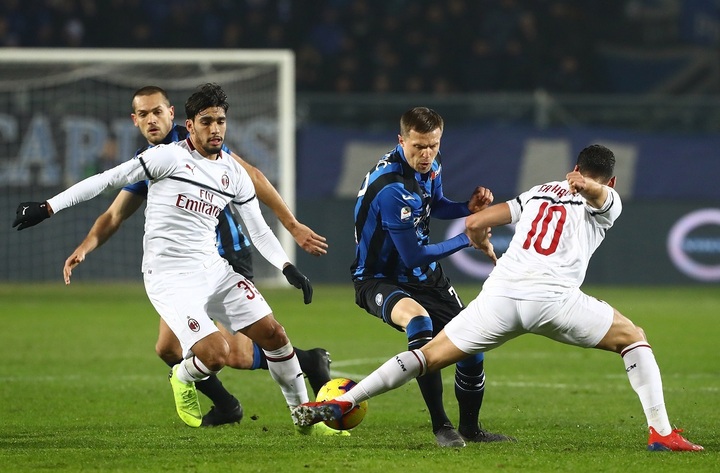 Atalanta chạm trán AC Milan tại Serie A.