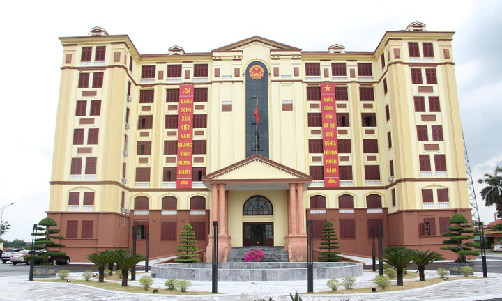 Trụ sở làm việc của UBND huyện Vũ Thư (cũ) được sử dụng làm trụ sở UBND xã Vũ Thư (Hưng Yên), đáp ứng yêu cầu công việc của chính quyền địa phương cấp xã sau khi hợp nhất.