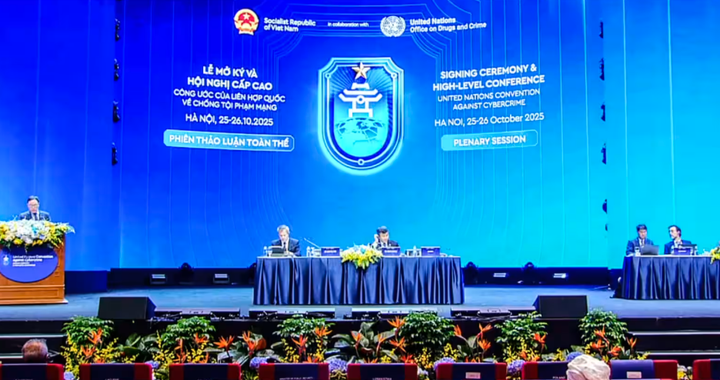 Tại các cuộc thảo luận cấp cao trong khuôn khổ Lễ ký Công ước Liên hợp quốc về chống tội phạm mạng, các đại biểu nhấn mạnh vai trò then chốt của sự tham gia đa bên.